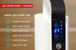 So sánh giá Quạt sưởi gốm FUJIHOME FH2000 - Tìm sản phẩm giá rẻ nhất - Ảnh 8