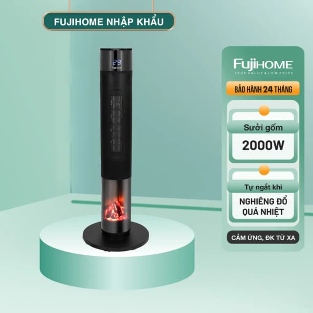 So sánh giá Quạt sưởi gốm FUJIHOME FH202 rẻ nhất? - Ảnh 5