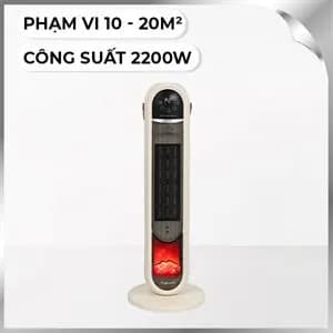 So sánh giá Quạt sưởi gốm FUJIHOME FH202 rẻ nhất? - Ảnh 8