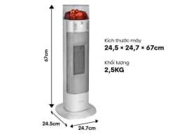 So sánh giá Quạt sưởi gốm FUJIHOME FH3100M - Tìm sản phẩm giá rẻ nhất - Ảnh 17