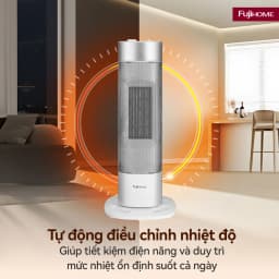So sánh giá Quạt sưởi gốm FUJIHOME FH3100M - Tìm sản phẩm giá rẻ nhất - Ảnh 4