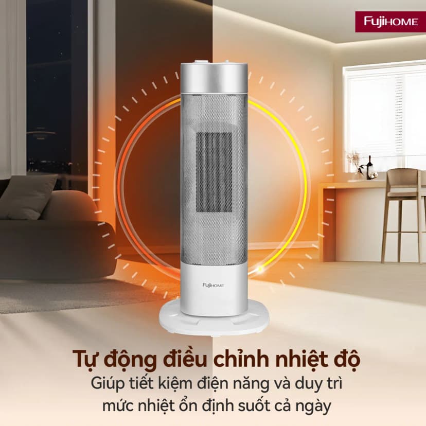 So sánh giá Quạt sưởi gốm FUJIHOME FH3100M - Tìm sản phẩm giá rẻ nhất - Ảnh 4