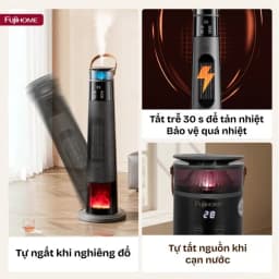 So sánh giá Quạt sưởi gốm FUJIHOME FH3303B - Tìm sản phẩm giá rẻ nhất - Ảnh 2