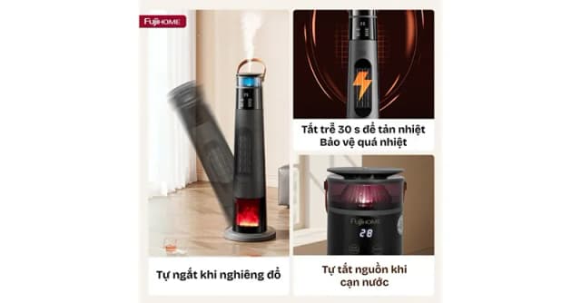 So sánh giá Quạt sưởi gốm FUJIHOME FH3303B rẻ nhất? - Ảnh 15