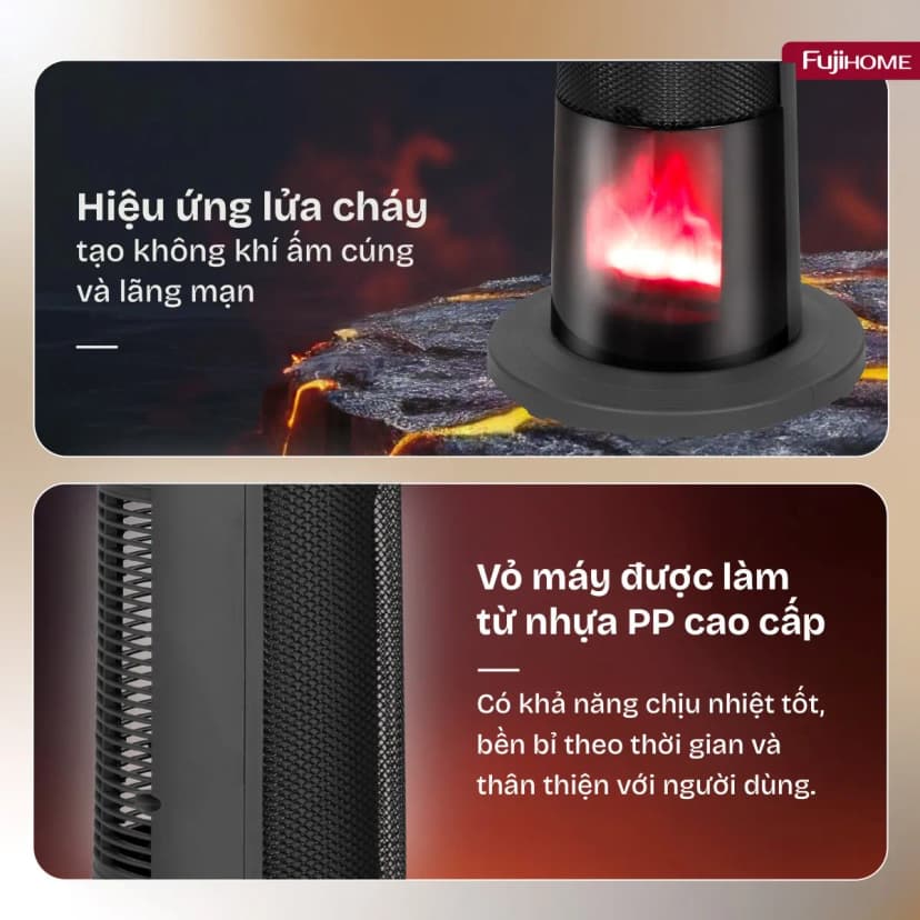 So sánh giá Quạt sưởi gốm FUJIHOME FH3303B - Tìm sản phẩm giá rẻ nhất - Ảnh 8