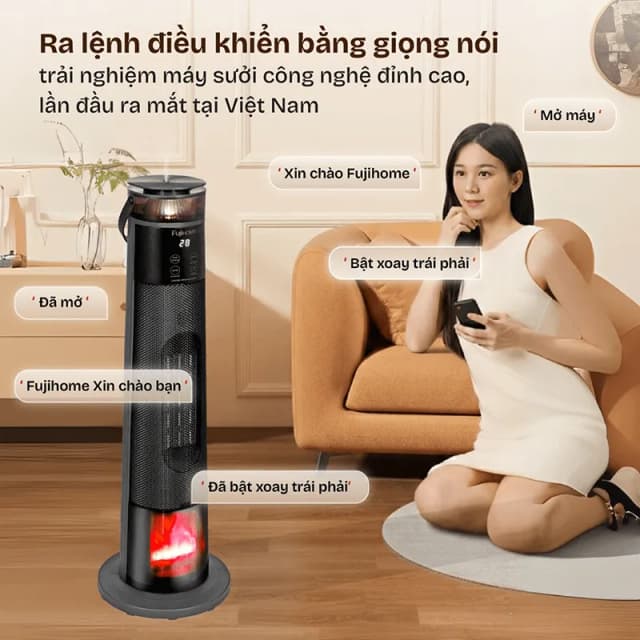 So sánh giá Quạt sưởi gốm FUJIHOME FH3303B rẻ nhất? - Ảnh 9