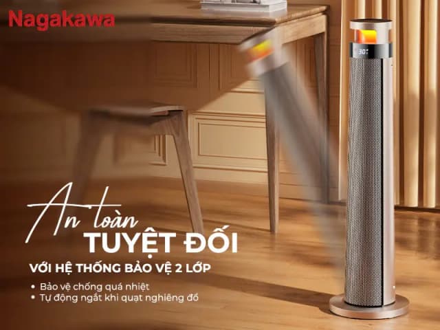 So sánh giá Quạt sưởi gốm Nagakawa NEH8366 rẻ nhất? - Ảnh 19