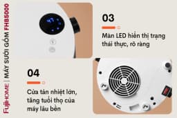 Quạt sưởi treo tường FUJIHOME FHB5000 - Giá rẻ nhất hôm nay - Ảnh 17