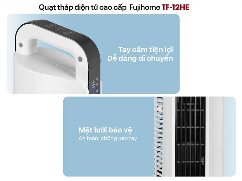 Quạt tháp FUJIHOME TF-12HE 48W - Giá rẻ nhất hôm nay - Ảnh 18