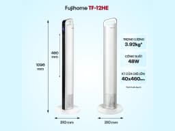 Quạt tháp FUJIHOME TF-12HE 48W - Giá rẻ nhất hôm nay - Ảnh 4