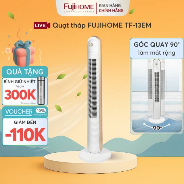 So sánh giá Quạt tháp FUJIHOME TF-13EM 40W rẻ nhất? - Ảnh 17