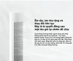 Quạt tháp Xiaomi Smart Tower Fan 2 EU 3 cánh BHR8846EU 24W - Giá rẻ nhất hôm nay - Ảnh 9
