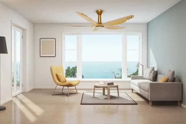 So sánh giá Quạt trần AC 5 cánh DC inverter ACF04D605 50W Vàng rẻ nhất? - Ảnh 2