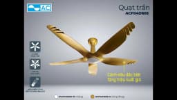 So sánh giá Quạt trần AC 5 cánh DC inverter ACF04D605 50W Vàng - Tìm sản phẩm giá rẻ nhất - Ảnh 17