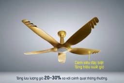 So sánh giá Quạt trần AC 5 cánh DC inverter ACF04D605 50W Vàng - Tìm sản phẩm giá rẻ nhất - Ảnh 8