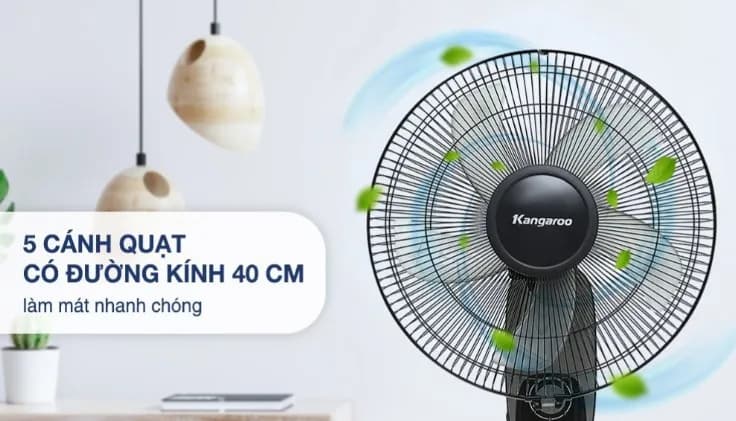 Quạt trần Kangaroo 5 cánh KGCF5DCL2 55W - Giá rẻ nhất hôm nay - Ảnh 13