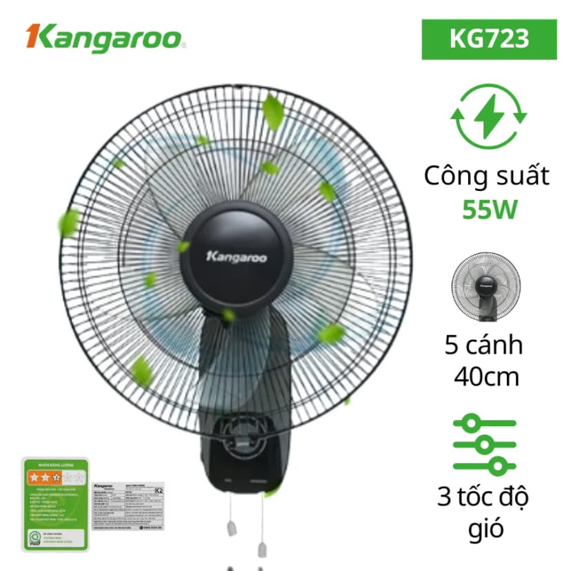 Quạt trần Kangaroo 5 cánh KGCF5DCL2 55W - Giá rẻ nhất hôm nay - Ảnh 17