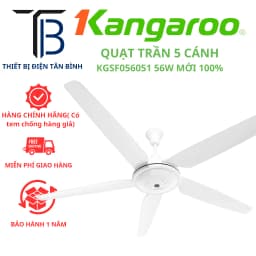 Quạt trần Kangaroo 5 cánh KGCF5DCL2 55W - Giá rẻ nhất hôm nay - Ảnh 6