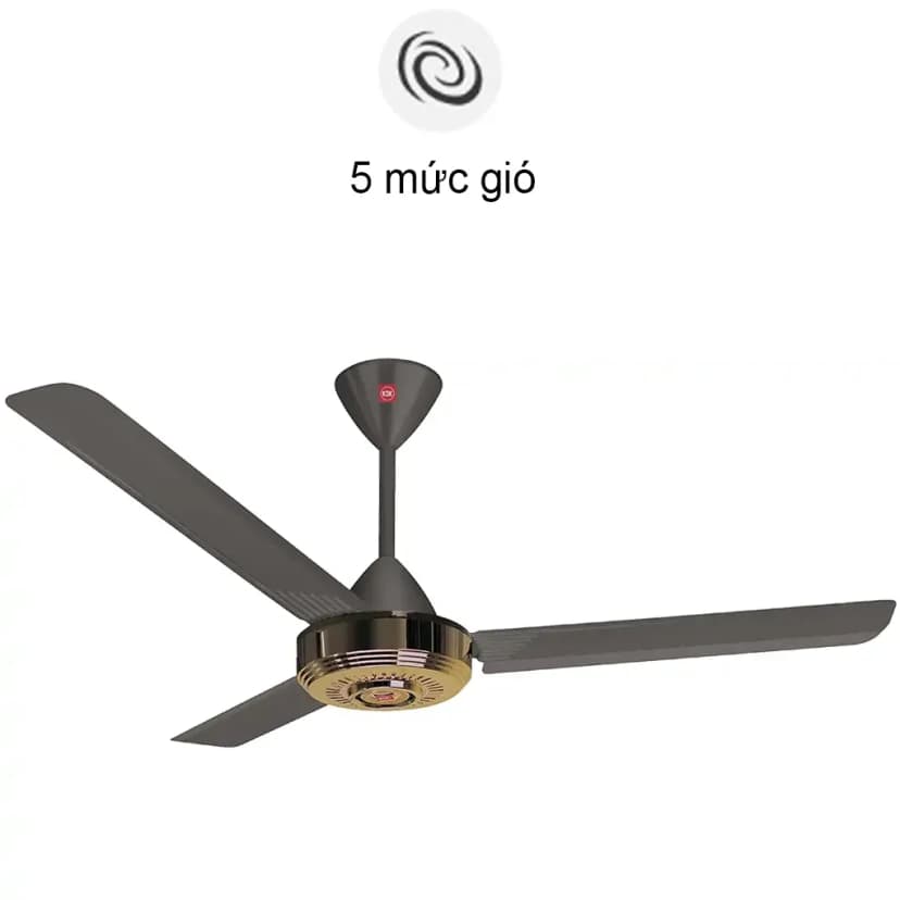 Quạt trần KDK 3 cánh N56YG(BB) 75W - Giá rẻ nhất hôm nay - Ảnh 2