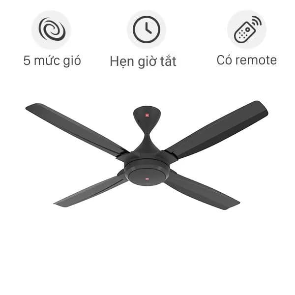 Quạt trần KDK 4 cánh G56DG(DG) 29W - Ảnh 6