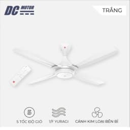 So sánh giá Quạt trần KDK 4 cánh G56DG(WH) 29W - Tìm sản phẩm giá rẻ nhất - Ảnh 3