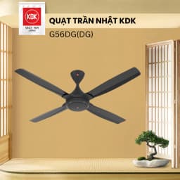 So sánh giá Quạt trần KDK 4 cánh G56DG(WH) 29W - Tìm sản phẩm giá rẻ nhất - Ảnh 8