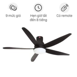 So sánh giá Quạt trần KDK 5 cánh U60FWS(BK) 59W - Tìm sản phẩm giá rẻ nhất - Ảnh 1
