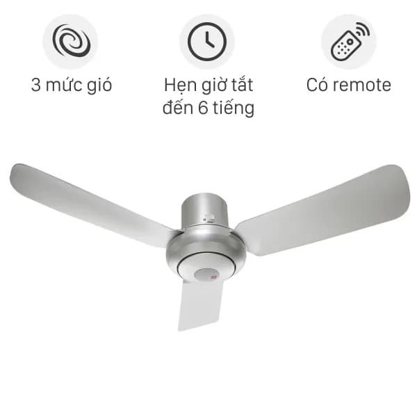 Quạt trần KDK 3 cánh M11SU(SIL) 54W - Ảnh 13