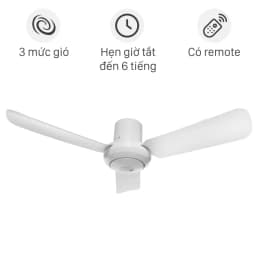 So sánh giá Quạt trần KDK 3 cánh M11SU(WH) 54W - Tìm sản phẩm giá rẻ nhất - Ảnh 1