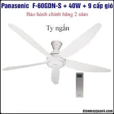 So sánh giá Quạt trần Panasonic 5 cánh F-60GDN-S 40W rẻ nhất? - Ảnh 7