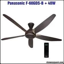 So sánh giá Quạt trần Panasonic 5 cánh F-60GDS-W 40W - Tìm sản phẩm giá rẻ nhất - Ảnh 13