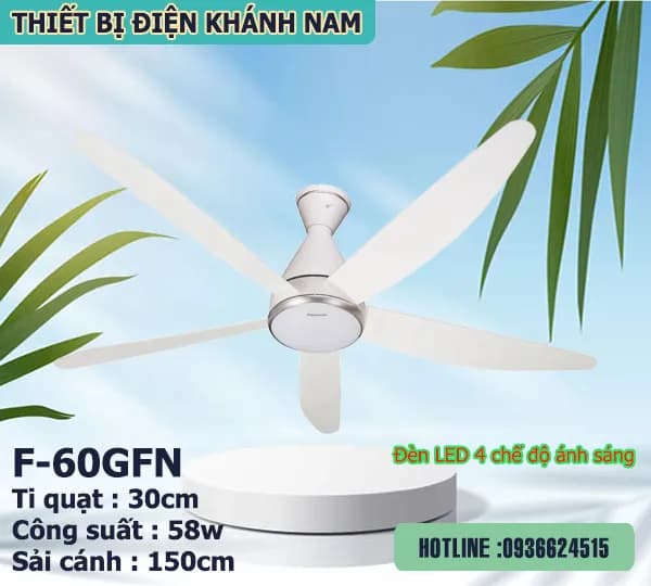 So sánh giá Quạt trần Panasonic 5 cánh F-60GFN 58W rẻ nhất? - Ảnh 10