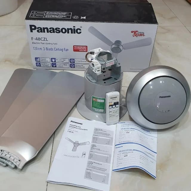 So sánh giá Quạt trần Panasonic 3 cánh F-48CZL 55W rẻ nhất? - Ảnh 16