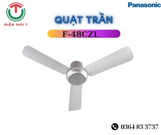 So sánh giá Quạt trần Panasonic 3 cánh F-48CZL 55W rẻ nhất? - Ảnh 17