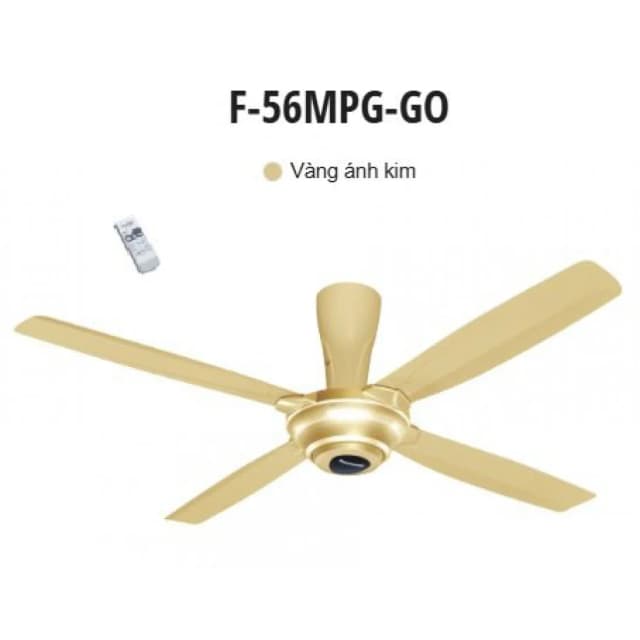 So sánh giá Quạt trần Panasonic 4 cánh F-56MPG-GO 59W rẻ nhất? - Ảnh 2