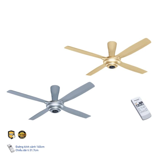 So sánh giá Quạt trần Panasonic 4 cánh F-56MPG-GO 59W rẻ nhất? - Ảnh 11