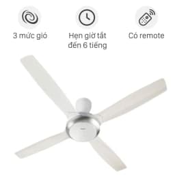 So sánh giá Quạt trần Panasonic 4 cánh F-56XPG-W 59W - Tìm sản phẩm giá rẻ nhất - Ảnh 6