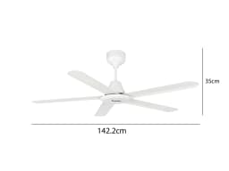 Quạt trần Rapido 5 cánh RCF-5W A56 40W - Giá rẻ nhất hôm nay - Ảnh 1