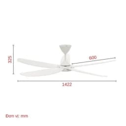 So sánh giá Quạt trần Sunhouse Apex 5 cánh APF7668W 60W - Tìm sản phẩm giá rẻ nhất - Ảnh 11