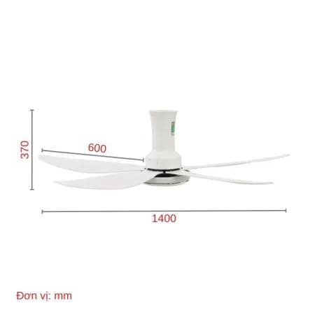 So sánh giá Quạt trần Sunhouse Apex 5 cánh APF7676W 60W rẻ nhất? - Ảnh 10