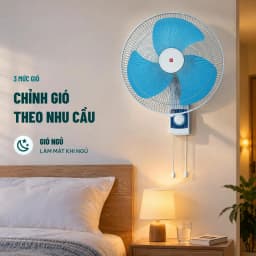 Quạt treo KDK M40C Xanh 47.5W - Giá rẻ nhất hôm nay - Ảnh 3