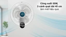 So sánh giá Quạt treo tường AC 3 cánh AWF04A163 55W - Tìm sản phẩm giá rẻ nhất - Ảnh 15