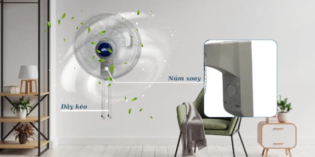 Top 1 so sánh giá Quạt treo tường AC 3 cánh AWF04A163 55W - Tìm sản phẩm giá rẻ nhất - Ảnh 6