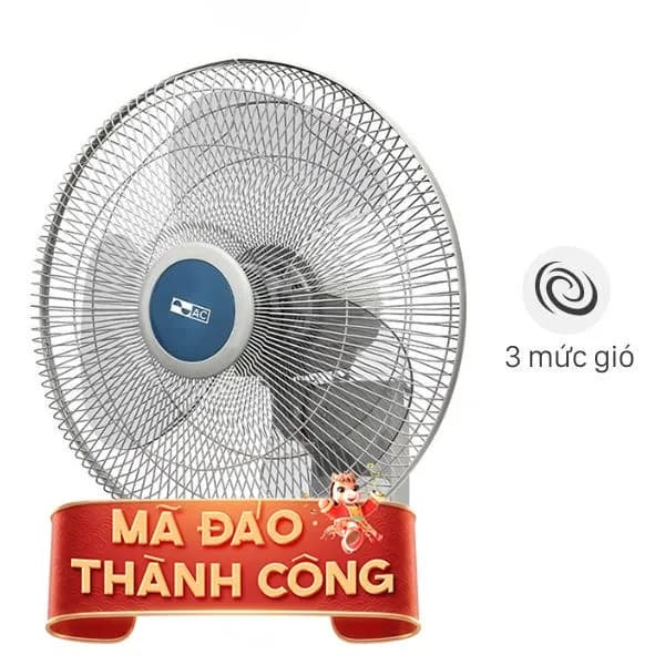 So sánh giá Quạt treo tường AC 3 cánh AWF03A163 55W rẻ nhất? - Ảnh 2