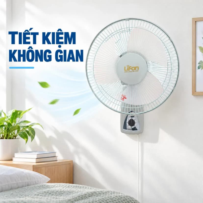 Quạt treo tường Lifan 3 cánh T-212 35W - Giá rẻ nhất hôm nay - Ảnh 2