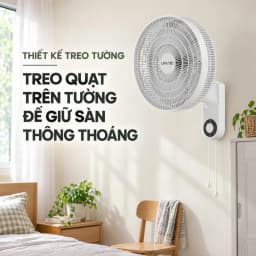 Quạt treo tường Livotec 6 cánh W-150 50W - Giá rẻ nhất hôm nay - Ảnh 2