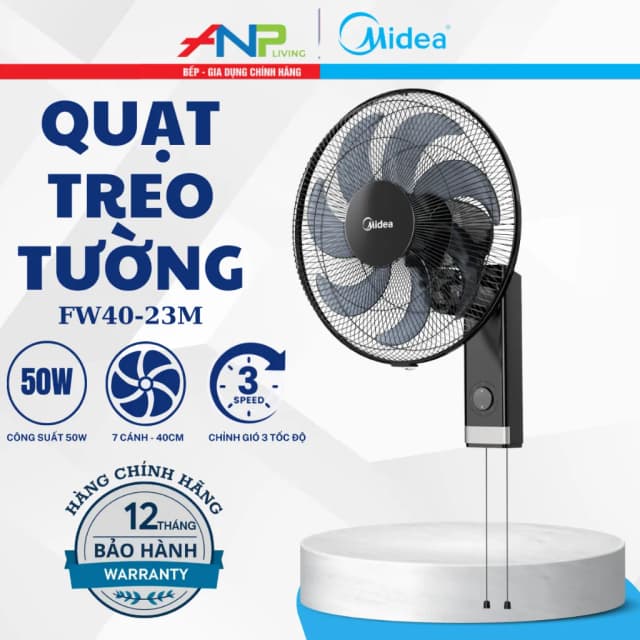Top 1 so sánh giá Quạt treo tường Midea 7 cánh FW40-23M 50W - Tìm sản phẩm giá rẻ nhất - Ảnh 13