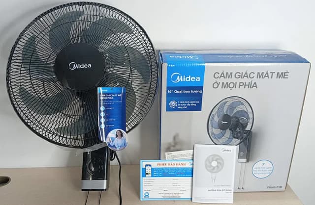 Top 1 so sánh giá Quạt treo tường Midea 7 cánh FW40-23M 50W - Tìm sản phẩm giá rẻ nhất - Ảnh 6