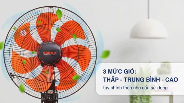 So sánh giá Quạt treo tường Senko 7 cánh TC1622 65W rẻ nhất? - Ảnh 16