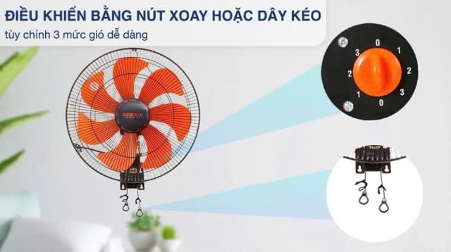 So sánh giá Quạt treo tường Senko 7 cánh TC1622 65W rẻ nhất? - Ảnh 18
